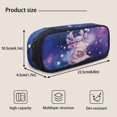 thumbnail image 5 of KUIFORTI Purple Axolotl School Bag with Lunch Bag, 4Pcs Kids Backpack Set for Teens Elementary Middle School, Boys Girls Bookbag with Pencil Bags Water Bottle Sleeve School Supplies, 5 of 7