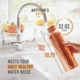 thumbnail image 4 of Botella de agua Artisan's Anvil Copper, 950 ml, boca ancha con bolsa, 4 of 6