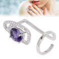 thumbnail image 3 of Adjustable Fingernailwith Rhinestones, Beautiful Finger Decoration Jewelry for Dance Parties, Weddings, and More, 3 of 8