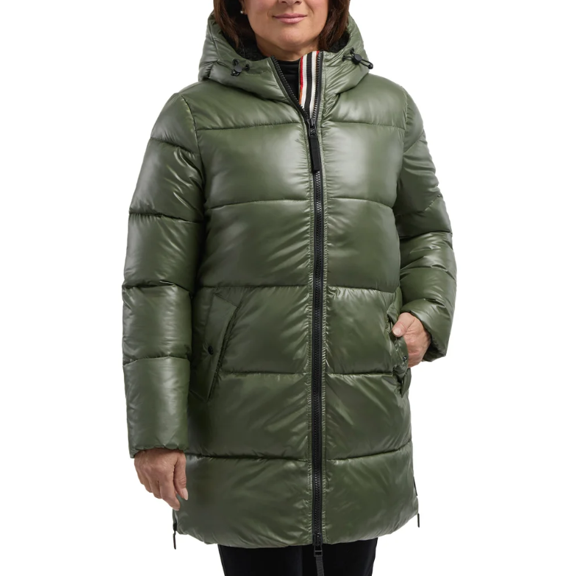 Hunter Women's Puffer Jacket Green XL
