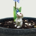 thumbnail image 6 of simhoa Rabbit Statue Sculpture Garden Statue Fantastic Resin Garden Animal Statue Cute Rabbit Sculpture for Home Festivals New Years Standing Posture, 6 of 10