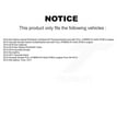 thumbnail image 2 of TOR Front Rear Suspension Stabilizer Bar Link Kit for Car Hyundai Sonata Kia Optima Cadenza Azera - Left Right Side (Driver Passenger) KTR-102080, 2 of 2