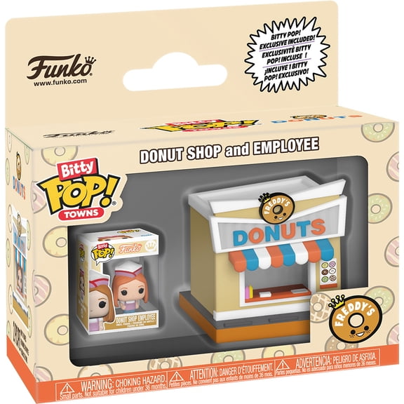 Funko Bitty POP! Towns: City Donut Shop and Employee