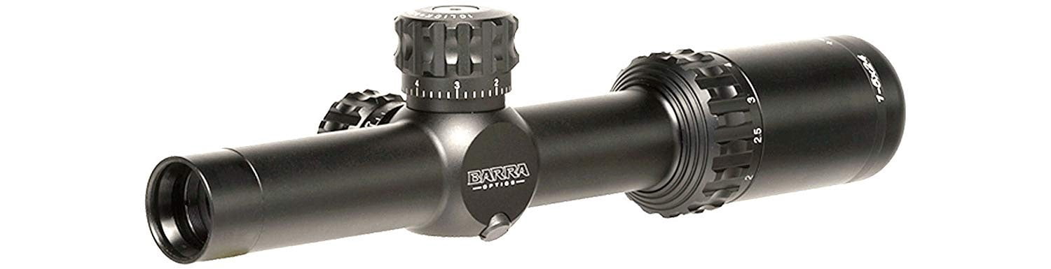 Barra FT 1-5x24 Duplex Crosshair Reticle Rifle Scope
