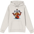 thumbnail image 4 of Fit As A Fiddle Violin Humor Adult Black Long Sleeve Hoodie-Small, 4 of 6