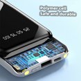 thumbnail image 4 of Batterie Externe Solaire 20000mAh, Chargeur Solaire Portable Power Bank Potente con 4 salidas Batterie de Secours pour Randonnée Camping, 4 of 5