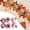 Pink, variant on Farmhouse Fall Decor Velvet Mini Pumpkins, Small Soft Plush Pumpkin Decorations with Stems, Rustic Decor for Thanksgiving Table Tiered Tray Mantel Home Party Pink