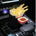 thumbnail image 5 of Universal French Fry Holder Set for Car Enthusiasts and Functional Accessory for Snacks in Vehicles Ideal for Easy, 5 of 7