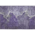 thumbnail image 2 of Addison Rugs Mayfield Premium Machine Washable Transitional Abstract Purple Rectangle Rug, 1'8" x 2'6", 2 of 6