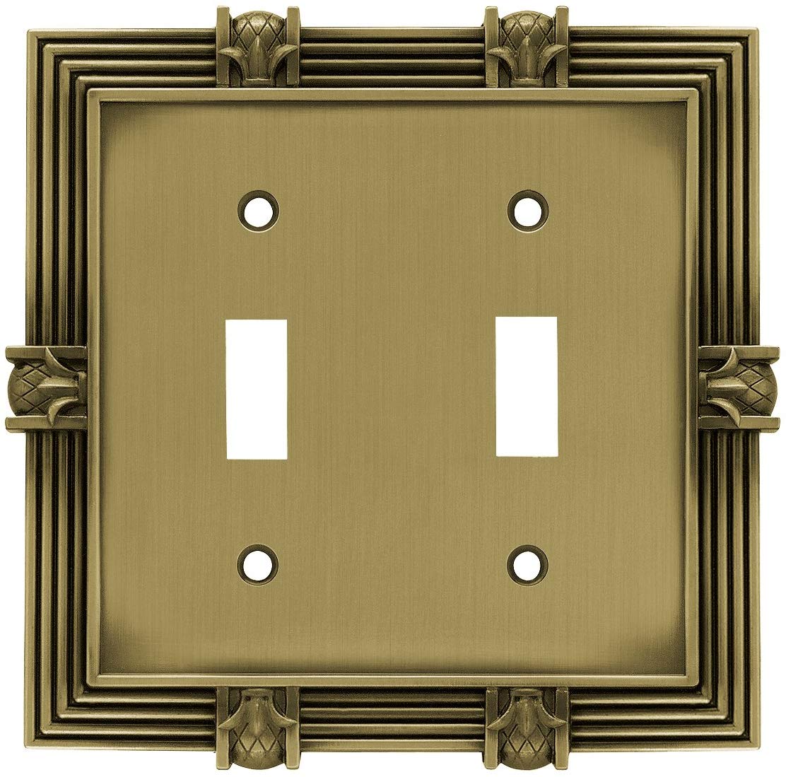 64470 Pineapple Double Toggle Switch Wall Plate/Switch Plate/Cover