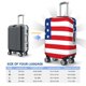 thumbnail image 4 of Fotbe America Flags3 Funda Protectora para Equipaje, Antirrayones y Resistente a la Suciedad, Compatible con Maletas de 18 a 32 Pulgadas-Medium, 4 of 7