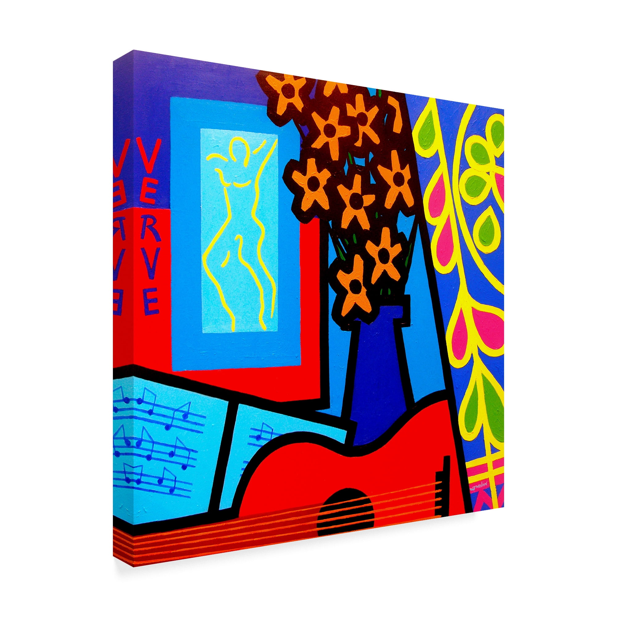 Trademark Fine Art 'Still Life with Matisses Verve' Canvas Art by John Nolan