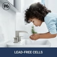 thumbnail image 4 of WB-03032BND Widespread 2-handle Bathroom Faucet with Drain Assembly, 4 of 11