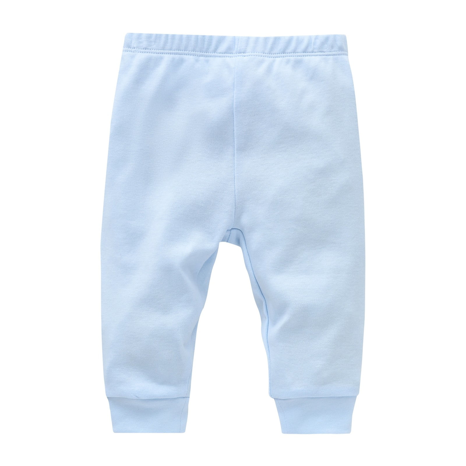 Generic Baby Cotton Trousers Solid Color Stretch Harem Pants Toddler Basic Joggers/Soft Comfortable Sweatpants