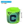 thumbnail image 2 of Unique Bargains Captain Armband Adjustable Elastic Soccer Captain's Arm Band, 4 Colors, 4 Pack, 2 of 6