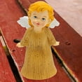 thumbnail image 3 of Lipstore Angel Statue Adorable Art Crafts Tabletop Ornament for Bookshelf Office Desk, 3 of 8