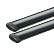 YAKIMA 60 Inch Steel CoreBar Aerodynamic Roof Rack Crossbars, Set of 2