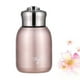 thumbnail image 2 of EeaseMX Tazas de acero inoxidable con forma de panza, taza térmica portátil, minibotella, tazas de agua (oro rosa), 2 of 7