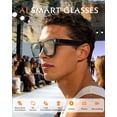 thumbnail image 2 of Gafas inteligentes GLOSSIA con cámara de 8 MP, Bluetooth y asistente de IA, 2 of 9