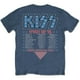 thumbnail image 2 of Kiss - Camiseta Americana para Adultos Unisex (Azul Denim), 2 of 2