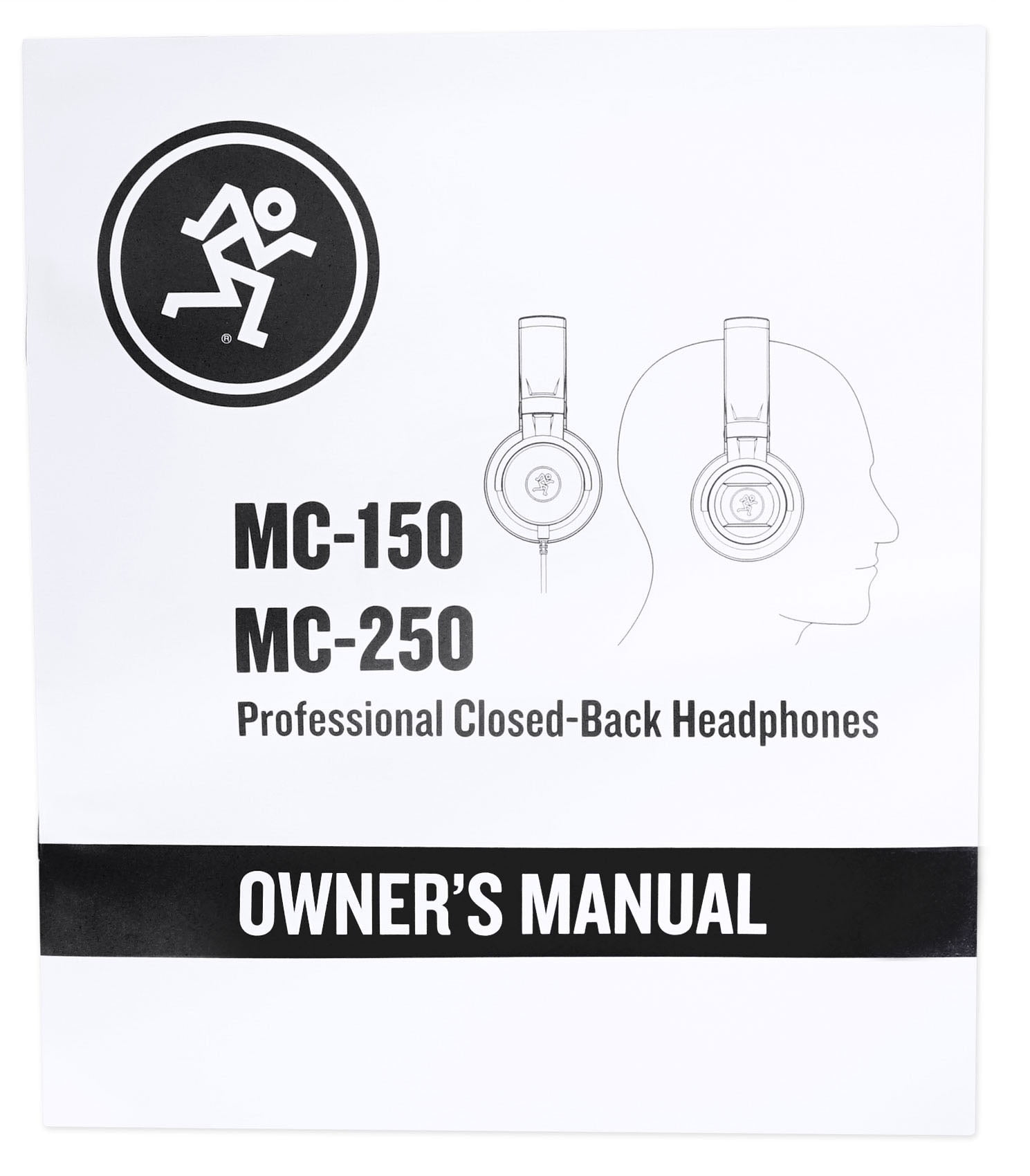 Mackie MC-150 Studio Monitoring Headphones+DAC Headphone Amplifier Amp -  Walmart Business Supplies
