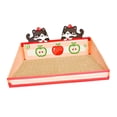 thumbnail image 4 of GROWTH TANK Cat Scratch Pad with Box Sleeping Bed Recycle Board Cat Scratcher Cardboard Cat Red, 4 of 9