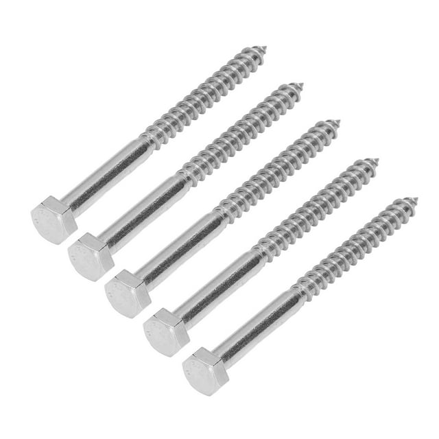 Tornillo de entrenador autorroscante, acero inoxidable 304 Tornillo de entrenador de medio acero inoxidable Tornillo de entrenador autorroscante de madera Elegante y moderno VoborMX herramienta