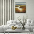 thumbnail image 5 of Epic Art 'Marsh Land I' by Tim O'Toole, Acrylic Glass Wall Art, 24"x24", 5 of 5