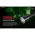 thumbnail image 4 of NITECORE CI7 Dual Output IR Flashlight - 2500 Lm, 7000mW w/2x 3500mAh battery, A1 charger  and  2x Eco-sensa CR123A, 4 of 11