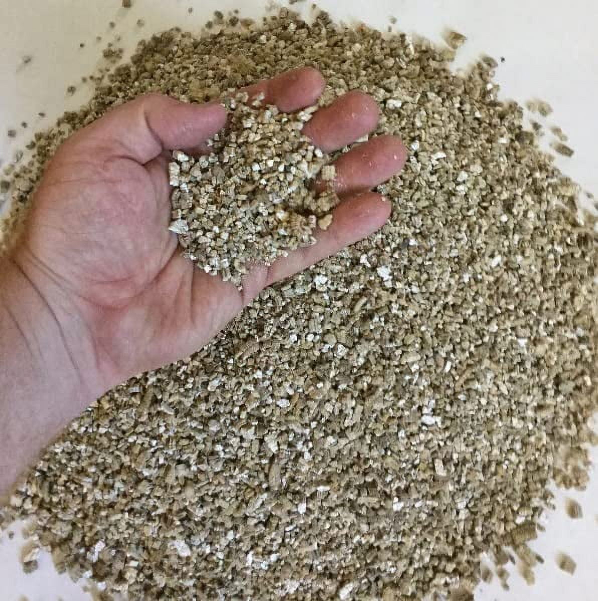 Organic Vermiculite - Small Granules - Excellent Soil Amendment for Plants and Bonsai (10 Quarts)