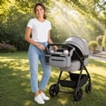 thumbnail image 7 of Topukaiba Stroller Organizer with Insulated Cup Holder, Detachable Phone Bag & Non-Slip Straps, Fits Most Strollers, 16" x 4" x 6", Gray, 7 of 7