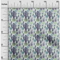 thumbnail image 2 of oneOone Cotton Poplin Twill Violet Fabric Cactus Diy Clothing Quilting Fabric Print Fabric By Yard 56 Inch Wide, 2 of 5