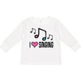thumbnail image 3 of Inktastic Choir Singer Music I Love Singing Girls Long Sleeve Toddler T-Shirt, 3 of 5