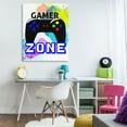 thumbnail image 4 of Stupell Industries Contemporary Gamer Zone & Controller Canvas Art, 36 x 48, by Kim Allen, 4 of 8