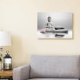 thumbnail image 6 of HFDF Buddha Zen Bathroom Decor Buddha Meditation Lotus Flowers Stone Pictures Wall Decor Spiritual Relaxg Wall Art Modern Still Life Artwork for Livg Room Spa Yoga Massage Treatment 10x8inch Unframed, 6 of 6