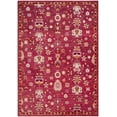 thumbnail image 2 of SAFAVIEH Valencia Gemma Abstract Polyester Area Rug, Fuchsia/Multi, 4' x 6', 2 of 7