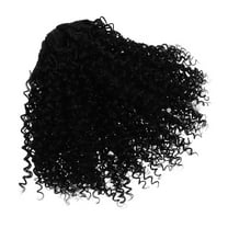 Worgeous Curly Ponytail Extension Long Wavy Human Hair Ponytail Drawstring Ponytail Hairpiece Natural Hair Ponytail Ponytail Extension For Women Hairpiece