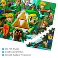 thumbnail image 3 of 500 Pieces Unique The Legend Of Zelda Jigsaw Puzzles For Adults Cartoon Wooden Puzzle Large Puzzle Game Artwork Family Decorations Puzzle, 3 of 9