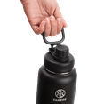 thumbnail image 4 of Takeya Actives Stainless Steel Water Bottle w/Spout lid, 24oz Onyx, 4 of 4