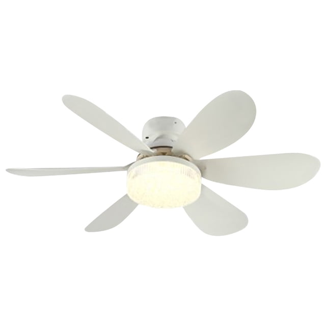 Ventilador Techo E26/27 Con Ventilador 30W Con Control Remoto para (actualización Cristal)