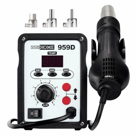 959D d igital Display SMD Hot Air Gun Soldering Iron Gun Desolder Welder