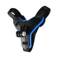 thumbnail image 1 of fastboy Plastic Motorcycle Helmet Digital Camera Chin Mount Portable Fast Release Shockproof Motorcycling Holder Stand Accessories Blue 1Set, 1 of 6