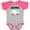 Baseball Heather and Hot Pink, variant on Inktastic My Aunt Saves Lives Ambulance Boys or Girls Baby Bodysuit