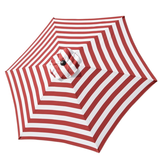 Yescom 9 Pieds Remplacement de la Toile de Parasol de Patio Couverture d'Ombrage de Table de Marché Jardin
