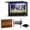 Dark Wood, variant on Advwin Outdoor TV Enclosure for TVs Up to 55", Weatherproof Wood TV Cabinet with Full Motion TV Wall Mount, Waterproof Cover & LED Lights for Patio, Poolside, Porch & Backyard, Dark Wood