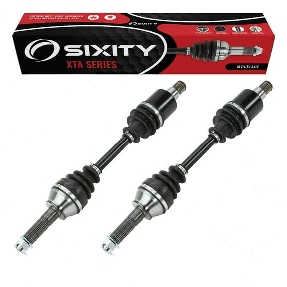 2 pc Sixity XTA Rear Left Right Axles compatible with Polaris Ranger RZR 800 EPS LE XC Edition 2008-2014