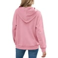thumbnail image 4 of Shine Up Womens Hoodies Casual Hooded Sweatshirts Oversized Pullover Long Sleeve Ladies Tops with Pocket, 4 of 5