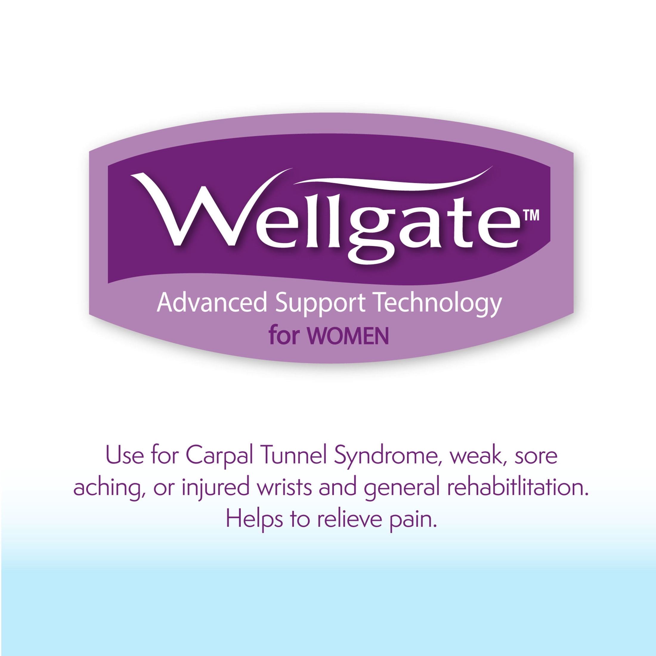 Wellgate for Women, PerfectFit Wrist Brace for Wrist Support, Right