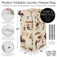 thumbnail image 5 of Wild West Cowboy Foldable Laundry Hamper with Handles Boy by Sweet Jojo Designs, 5 of 6