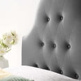 thumbnail image 4 of Sovereign Twin Diamond Tufted Performance Velvet Headboard, 4 of 5